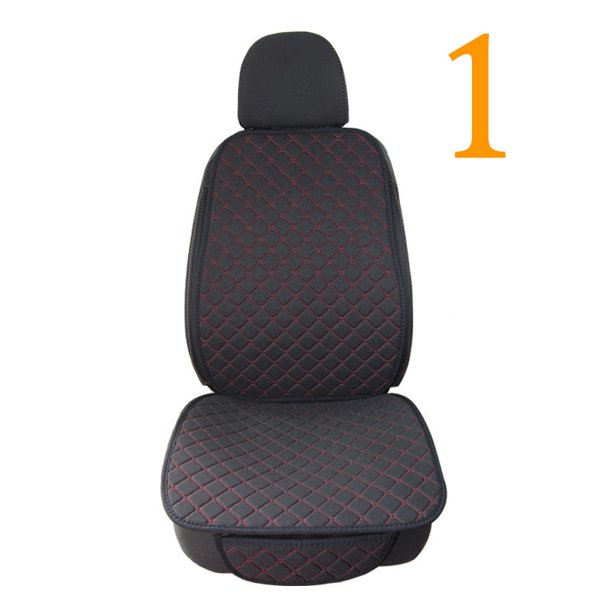 Accesorios para funda de asiento de coche, Protector de cojín de verano de lino, conjunto completo delantero y trasero, suministros para vehículos, Interior de coche Universal Tan Jianjun unisex