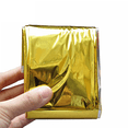 thumbnail image 3 of 40 Pcs Couvertures Thermiques en Mylar d'Urgence pour le Camping, Couverture en Feuille, Couverture Spatiale, Couverture Écran Solaire pour l'Extérieur, 3 of 3