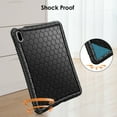thumbnail image 4 of Fintie Silicone Case for iPad 10th Generation 10.9 Inch (2022 Release), Anti-Slip Light Weight Protective Case, Black, 4 of 10