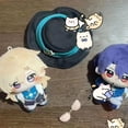 thumbnail image 5 of 10CM Honkai: Star Rail Game Peripheral Anime Doll Cosplay Aventurine Dr. Ratio Soft Plush Adorable Pendant Key Chain Toys Gifts, 5 of 5