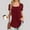 Wine, variant on Njoeus Women's Casual Short Sleeve T Shirt Wide Neck Basic Loose Tunic Tops Comfy Blouse for Ladies Summer Tops 2024 S-XXL