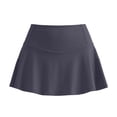 thumbnail image 4 of Hurxie Tennis Skirts for Women Pleated Athletic Skort Lightweight Golf Skirts with Shorts Pocket Workout Pickleball Gray,M, 4 of 6