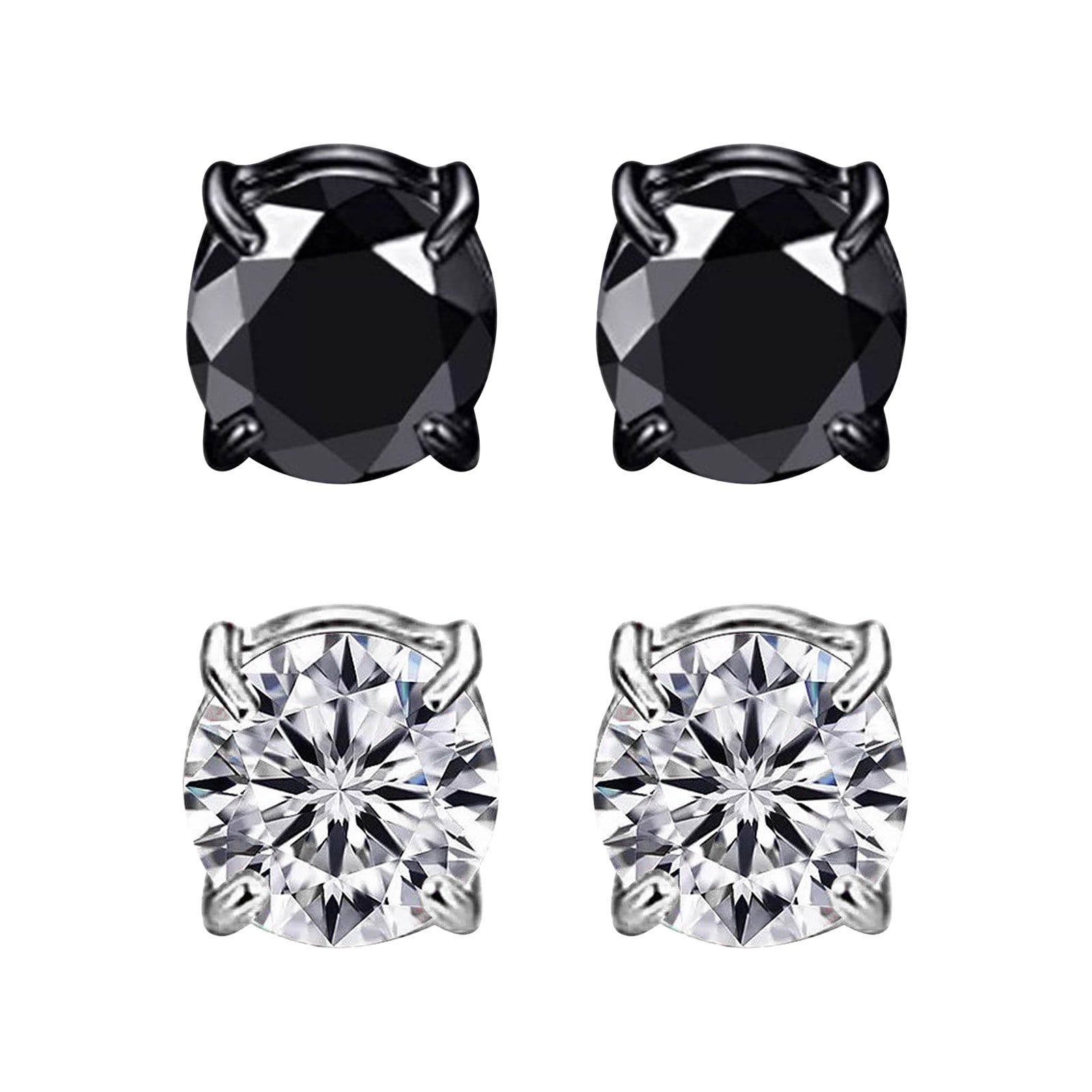 Kizly Earrings，6MM Ear Clip Without Ear Hole Lymphatic Liquid Earrings