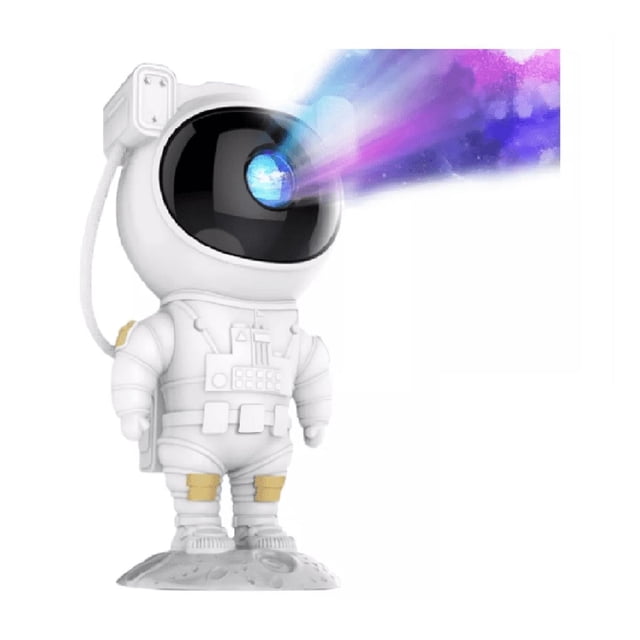 Lámpara De Noche De Astronauta Con proyector De Galaxia