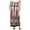 Multicoloured - coral, variant on ECI New York Womens Ikat Print Maxi Skirt, Multicoloured, X-Small