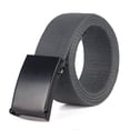 thumbnail image 6 of Soumake Unisex Military Casual Solid Color Plain Webbing Canvas Waist Belt Waistband Fashion, 6 of 7