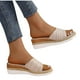 thumbnail image 4 of Amzcrzy Zapatos de mujer,Zapatos de mujer,Zapatillas de mujer, Sandalias planas de mujer, sandalias de playa para mujer, zapatillas casuales antideslizantes de verano Sandalias Mujer Zapatillas De Ca, 4 of 4