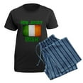 thumbnail image 5 of CafePress - New_Jersey_Irish_2 Women's Dark Pajamas - Women's Short Sleeve Print T-Shirt and Pants Dark Cotton Pajama Set, 5 of 7