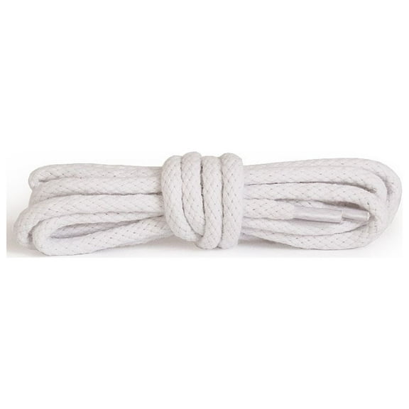 Round Shoe Laces, Quality Durable 100% Cotton, Many Colours and Lengths