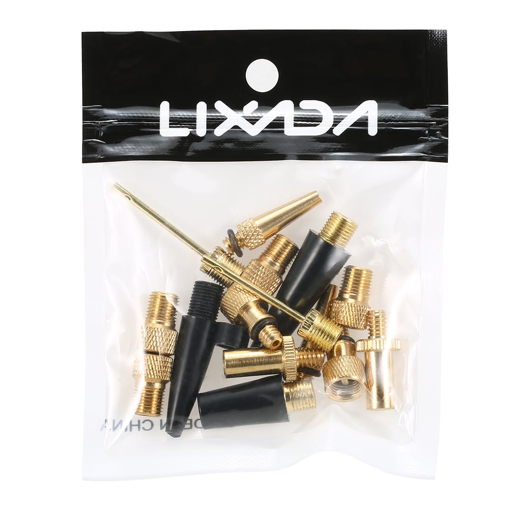 Lixada Kit D adaptateur De Valve De Velo Kit De Conversion De Valve De Pneu De Velo Kit D adaptateur De Valve D adaptateur De Valve Presta A Dunlop Sc