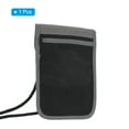 thumbnail image 3 of Unique Bargains Neck Wallet Travel Pouch, RFID Blocking Travel Document Organizer, Gray, 3 of 6