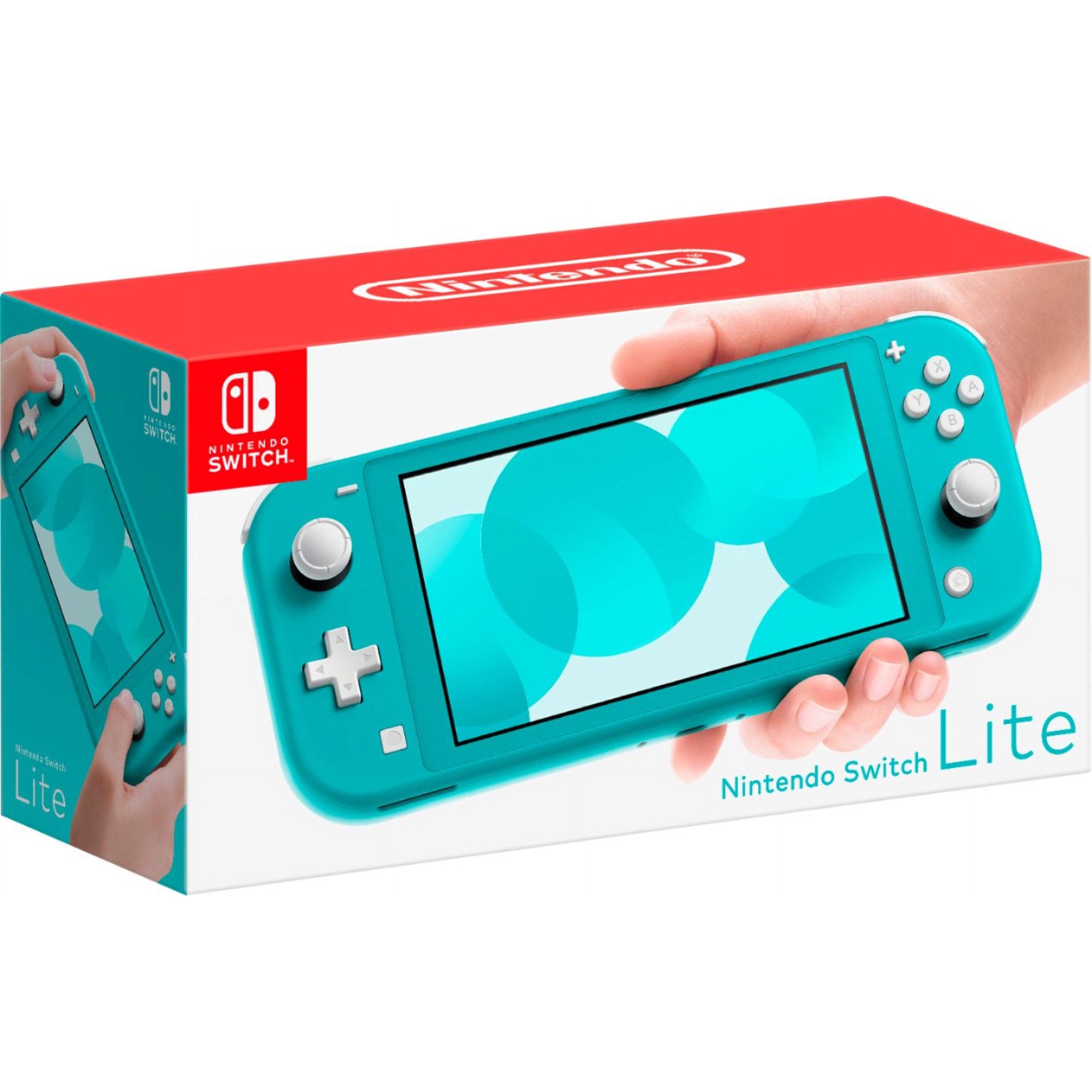 Nintendo Switch Lite Turquoise with Minecraft and Mytrix