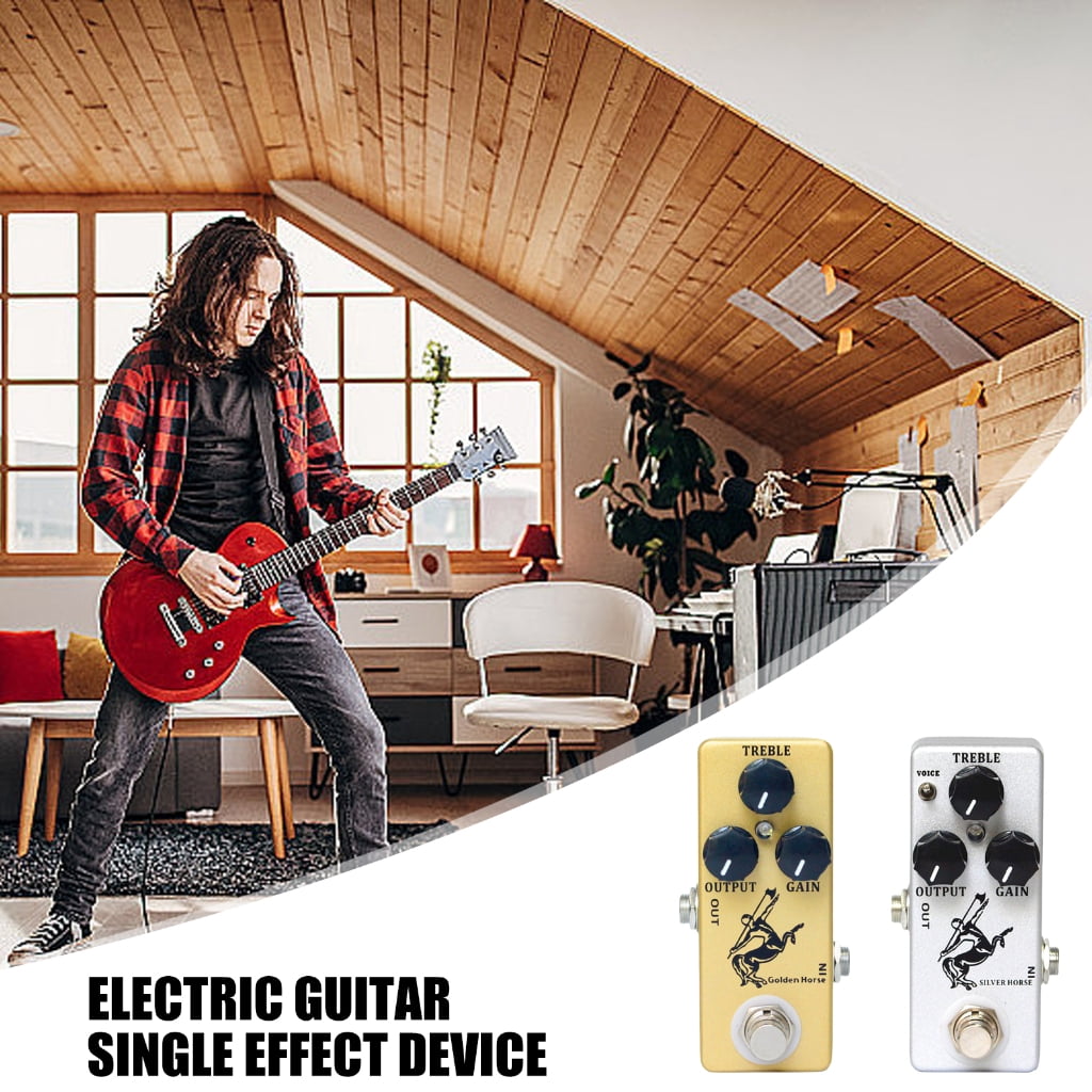 Overdrive Guitar Effect Pedal Metal Shell Boost Guitar Effect Pedal True Bypass