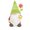 Green, variant on Figurine Gnome With Flower Polyresin Garden Spirit A3885 Green