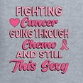 thumbnail image 5 of Wild Bobby, Fighting Cancer And Still Sexy, Breast Cancer Awareness, Unisex Graphic Hoodie Sweatshirt, Heather Grey, X-Large, 5 of 5