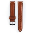thumbnail image 2 of Hirsch Liberty Artisan Leather Watch Strap - Golden Brown - L - 20mm - Shiny Silver Buckle, 2 of 9