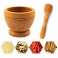thumbnail image 6 of Resin Setmortar and Pestle Garlic Herb Spice Mixing Grinding Crusher Bowl Restaurant Kitchen Tools, 6 of 9