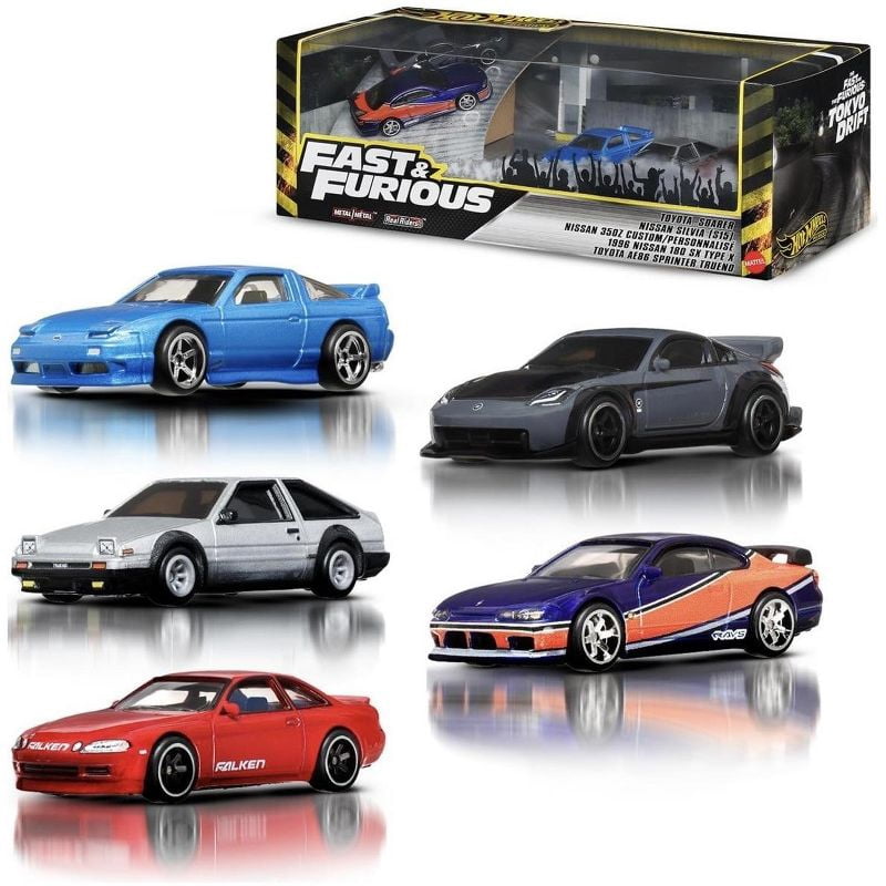 Hot Wheels Fast & Furious Tokyo Drift Premium Collector Set