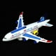 thumbnail image 1 of Toysery Avión de juguete para niños, acción Bump and Go, avión de juguete para niños pequeños con luces LED intermitentes y sonidos. Ideal para niños de 3 a 12 años, 1 of 5