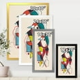 thumbnail image 4 of Designart 'Abstract Compositions Of Colored Geometric II' Modern Framed Art Print, 4 of 4