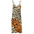 thumbnail image 5 of Leopard Print Pattern Design Sleeveless Dress Woman Fashion Long Dresses Women's Summer Suit Dress 2025, 5 of 7