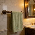 thumbnail image 4 of Partheme 28x55in Embroidered Bath Towel 70x140cm, Soft Anti Fade Highly Absorbent for Bathroom Spa Daily Use, Large Cotton Terry Cloth, C, 4 of 6