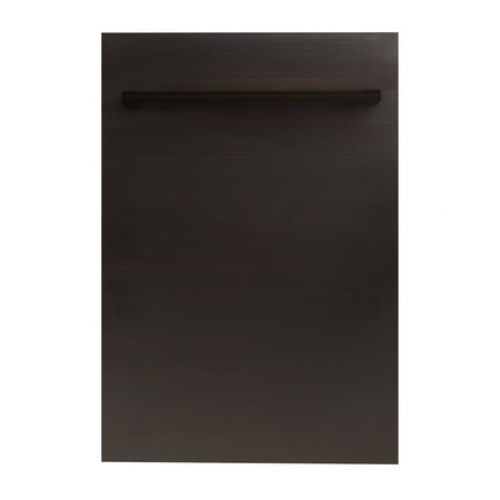 ZLINE - 18" Compact Top Control Built-In Dishwasher with Stainless Steel Tub, 40 dBa - Stainless steel