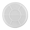 thumbnail image 1 of MasteelfCA 1 Pce Moule Rond en Époxy Cristal Plateau de Rangement Moule de Moulage Cadeau DIY, 1 of 7