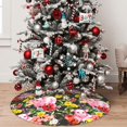thumbnail image 5 of Yiaed Cute Pigs Sunflower Print Christmas Tree Skirt , Tree SkirtsTree Mat for Christmas Winter Holiday Indoor Decorations-48", 5 of 7