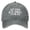 Light Gray, variant on Washed Dad Hat with Tiger Embroidery, Unisex Adjustable Baseball Cap, Casual Humor Outdoor Headwear