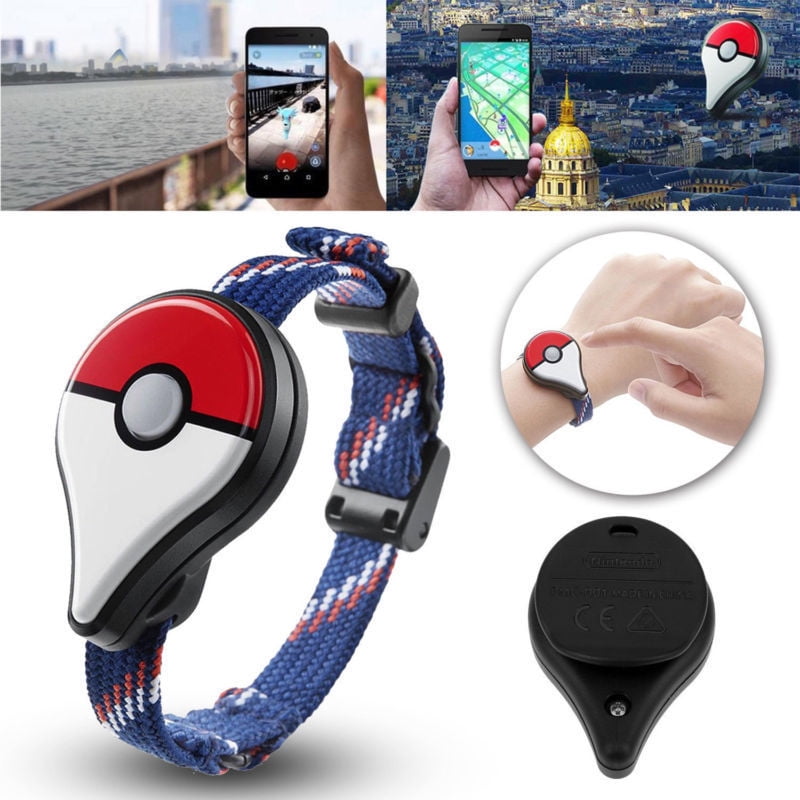 Pokemon Go Plus Handcatcher Bluetooth Wristband Bracelet Watch Game - Walmart.com