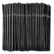 thumbnail image 1 of Black Flexible Plastic Drinking Straws, Pack of 500/200/100, Disposable Bendy Straws for Everyday Use, 1 of 4