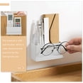 thumbnail image 5 of Tineasur 2Pcs Light Grey Remote Control Storage Box Floating Shelf for Storage Use, 5 of 8