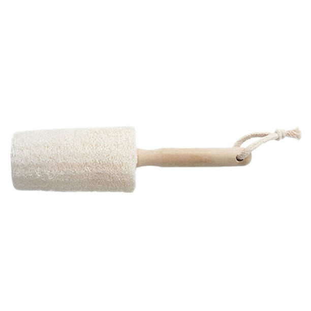 Cepillo de esponja vegetal para platos Cepillo para botellas Cepillos con mango largo Mango de madera que no raya Cepillos para limpiar