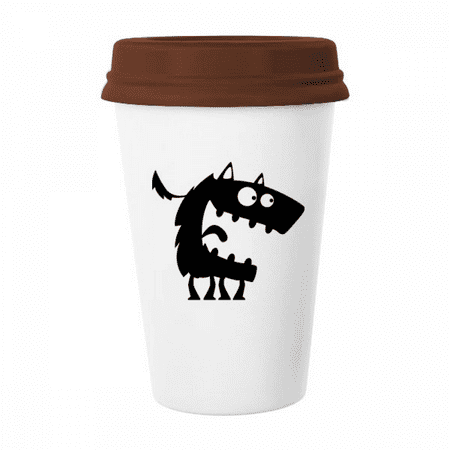 

Universe And Alien Monster Mug Coffee Drinking Glass Pottery Cerac Cup Lid