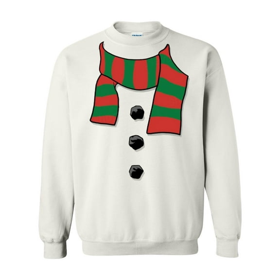 IWPF - Women Sweatshirts and Hoodies - Christmas Snowman Scarf
