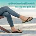 thumbnail image 4 of YAZAOOSummer Flip Flops Creatively The Sweet Smell Of Happiness Simple Beach Sandals, 4 of 8