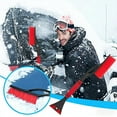 thumbnail image 1 of RKSTN Detachable Snow Shovel For Car Red, 1 of 5