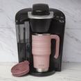 thumbnail image 2 of MIRA 20 oz Stainless Steel Insulated Travel Car Mug - Spill Proof Twist On Flip Lid & Easy to Hold Handle - Double Wall Vacuum Insulated Coffee & Tea Mug Keeps Hot or Cold - Punch, 2 of 8