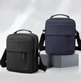 thumbnail image 4 of Llegadas Nuevo bolso cruzado impermeable de lujo de cuero PU bolso de mano masculino de moda multifunción bolsos de hombro de gran capacidad XA125C, 4 of 5
