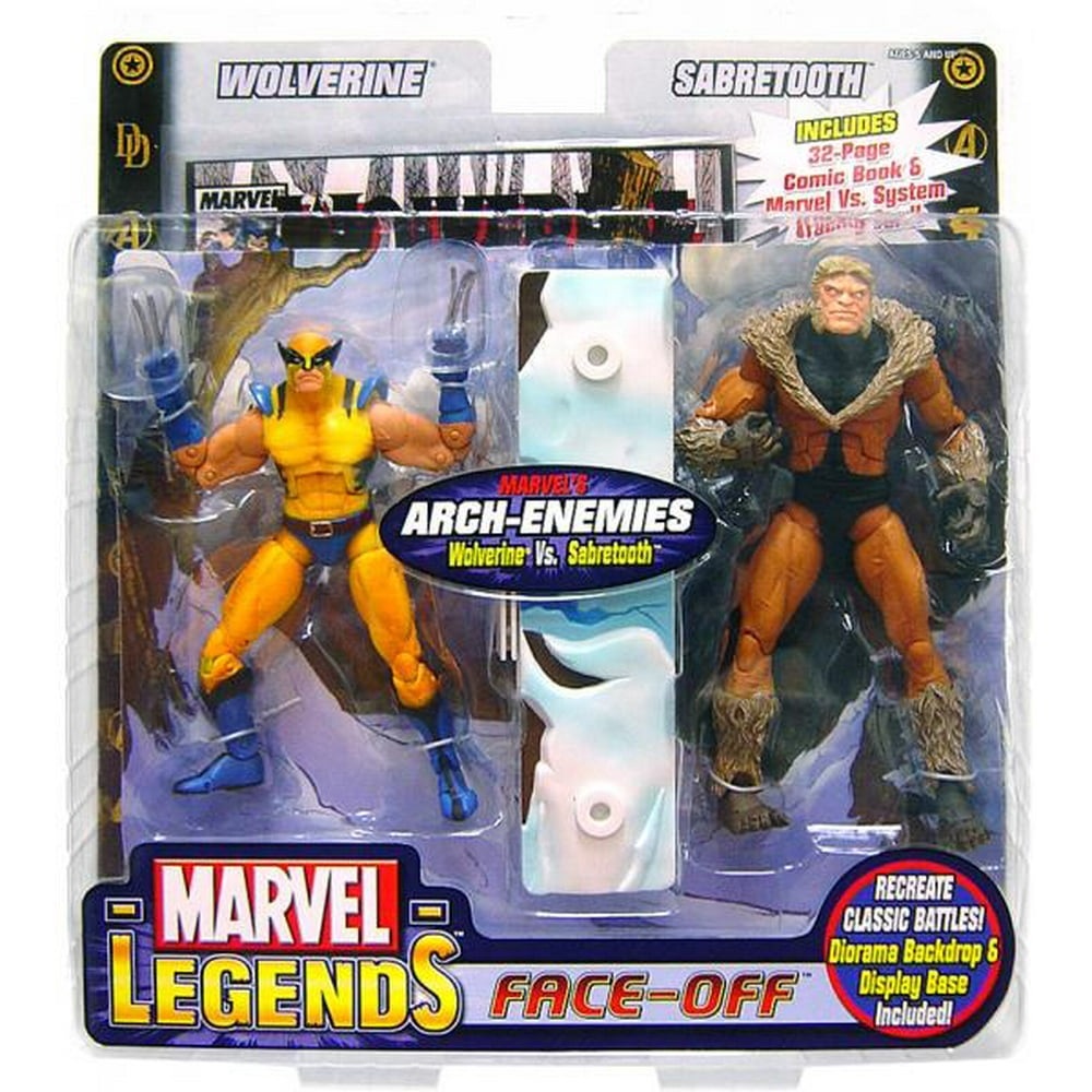 wolverine vs sabertooth statue