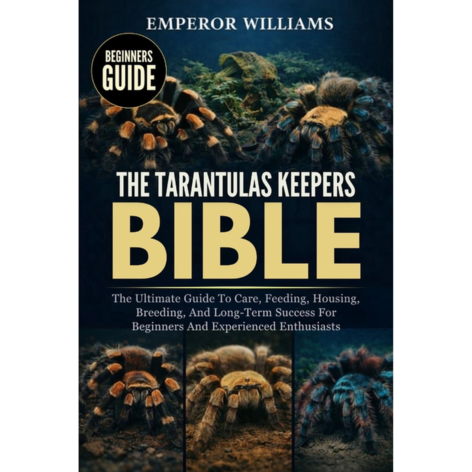 The Tarantulas Keepers Bible: The Ultimate Guide To Care, Feeding, Housing, Breeding, And Long-Term Success For Beginner, (Paperback)