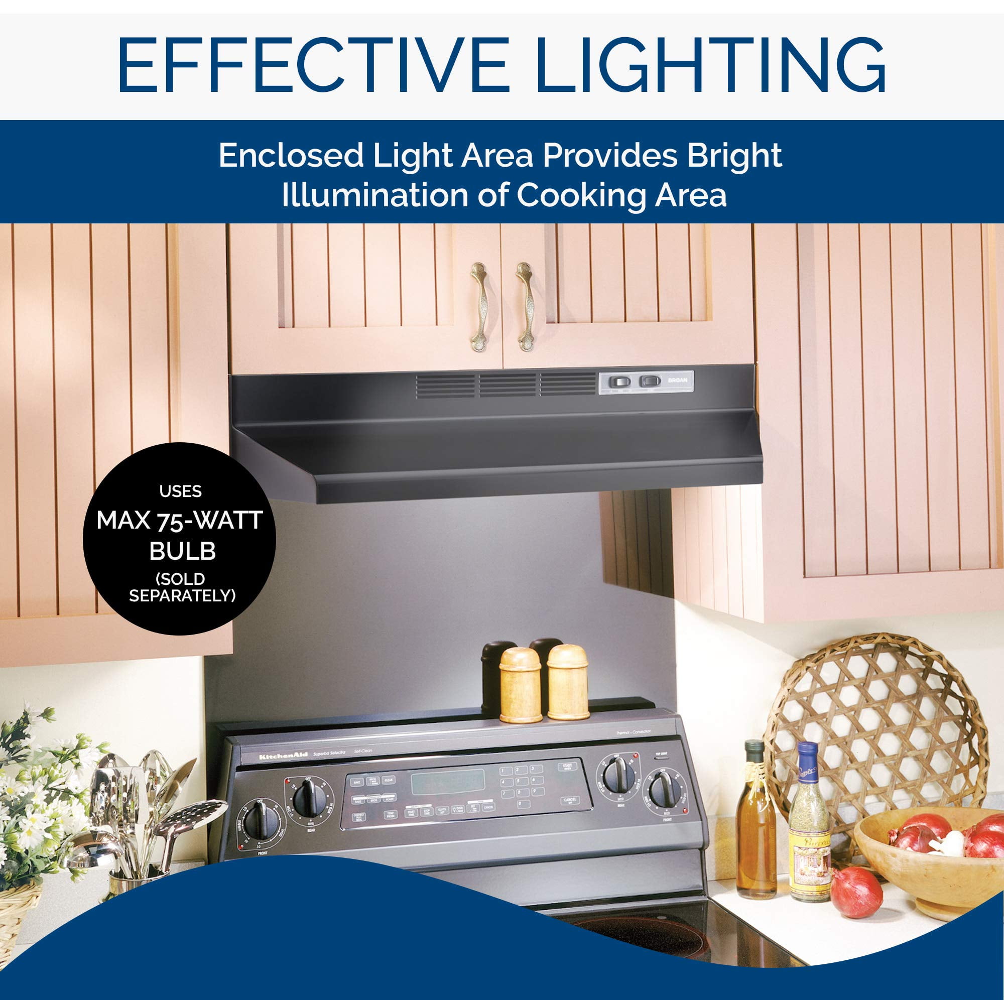 Broan-NuTone 30-Inch Non-Ducted Under-Cabinet Range Hood
