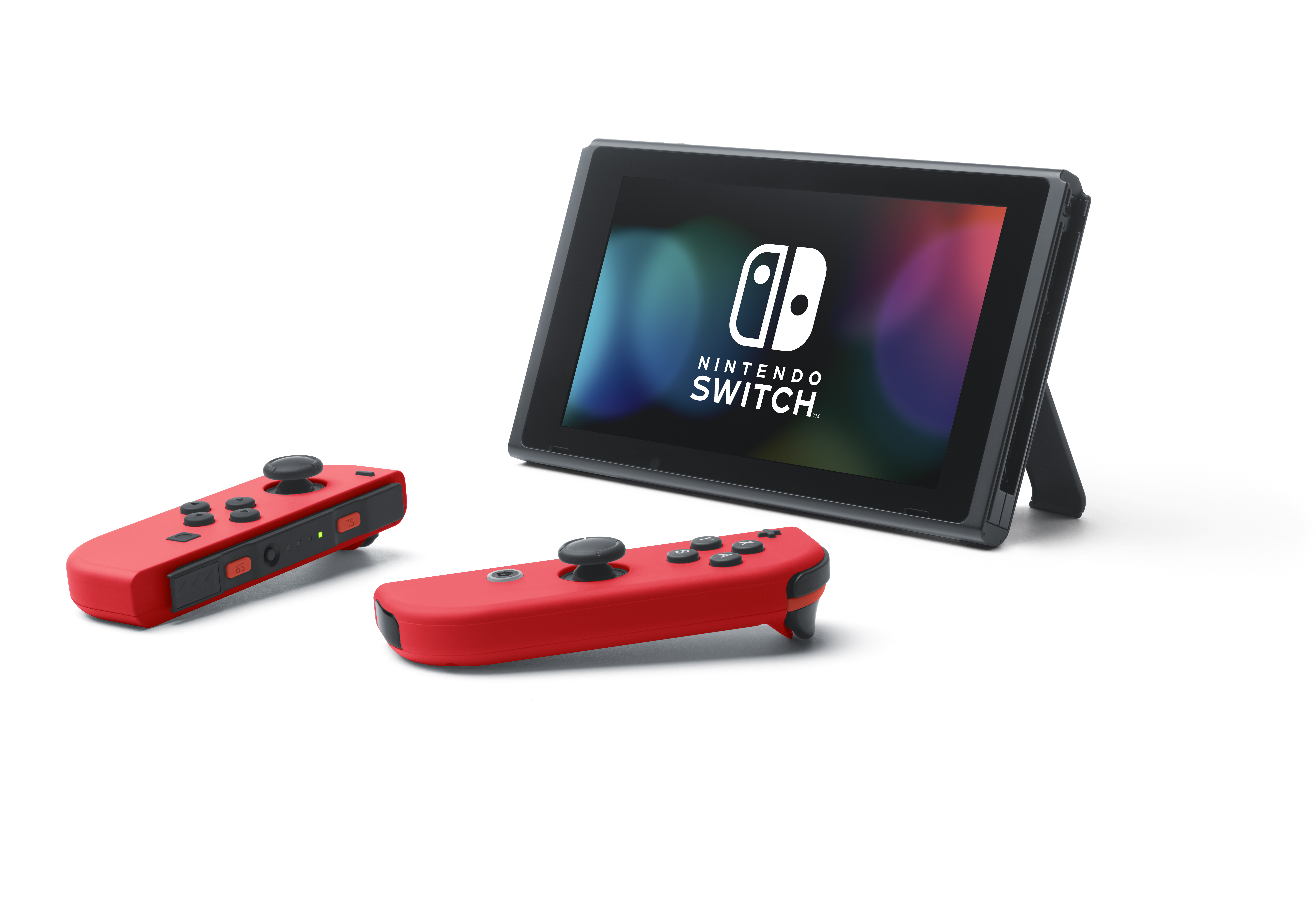 Nintendo Switch Bundle with Mario Red Joy-Con, $20 Nintendo eShop Credit, & Carrying Case - image 3 of 9
