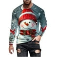 thumbnail image 2 of Aimik Hanes Ugly Christmas Sweaters for Men and Couples Funny Designs Novelty Wintertime and Holiday Parties Pullover Sweater-Multicolor XXXXXL, 2 of 4