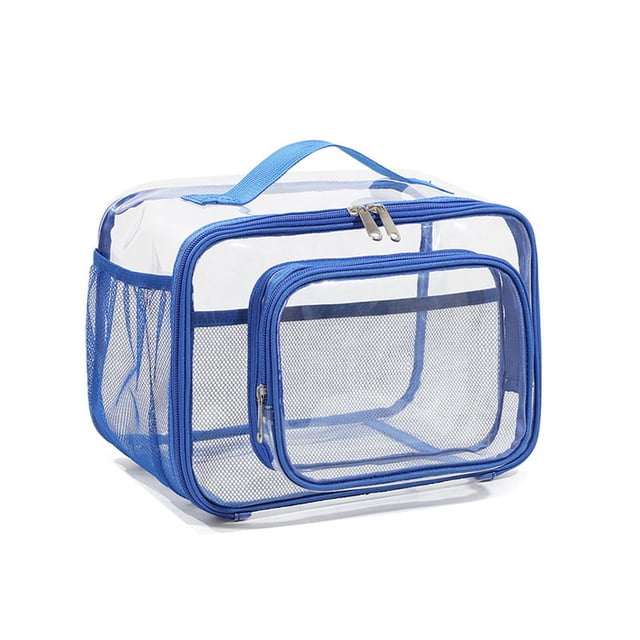 Bolsa térmica térmica para el almuerzo, ideal para picnics en el trabajo y días de playa. Contenedor hermético con correa ajustable para guardar comidas fácilmente. Aestivo | Azul | AESTIVO
