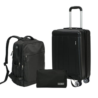 Protege 5-Piece Softside Luggage Set, Black - Walmart.com