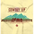 thumbnail image 2 of Y Yellowstone Vintage Cowboy Up Romper Boys or Girls Infant Baby Brisco Brands NB, 2 of 6