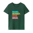 thumbnail image 1 of Camiseta de mujer con cuello redondo, camiseta informal de moda de verano para acampar, mochilero S, 1 of 8