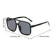thumbnail image 3 of Sonducket Gafas ópticas Gafas con montura negra Protección de moda Accesorios de ropa de marco grande para protección de ojos Lentes Gris con borde negro, 3 of 6